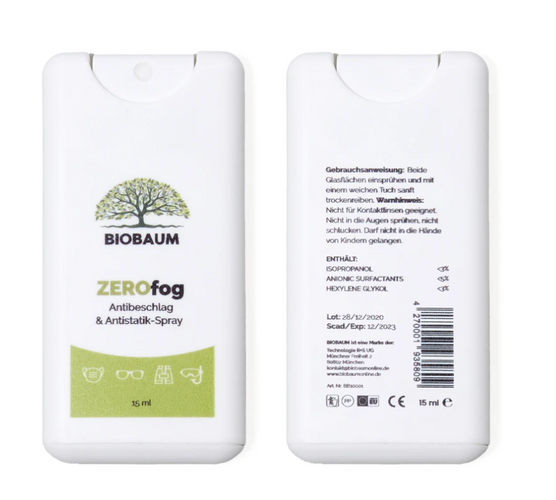 Antibeschlagspray Brille 2x BIOBAUM 